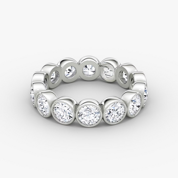 The Bezel Eternity Band Wedding Ring