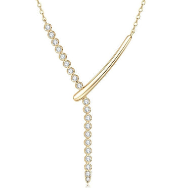 Graff's Y Round Cut Diamond Pendant