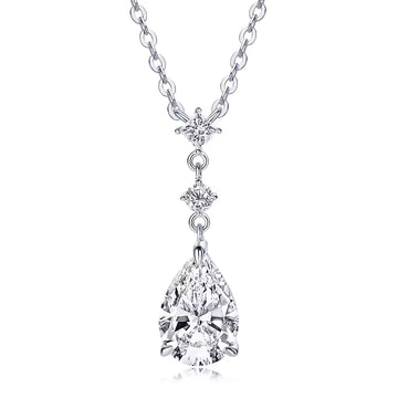 Jessie's Pear Shaped Diamond Pendant