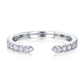 Madison Open Cuff Wedding Ring