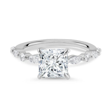 Venus Princess Cut Engagement Ring