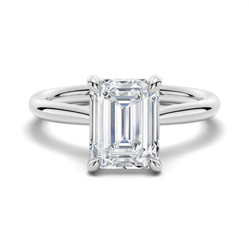 Macy's Emerald Cut Engagement Ring