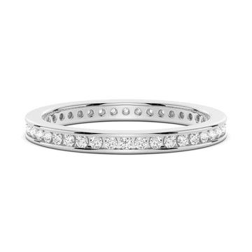 James Allen Pavé Eternity Wedding Ring