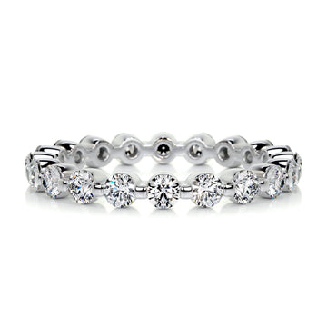 Angel Brilliant Cut Eternity Wedding Ring