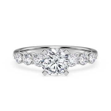 Holly's Round Cut Engagement Ring