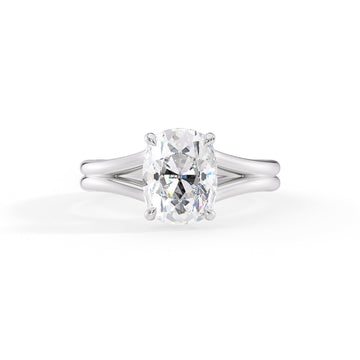 Lexi Antique Cushion Cut Engagement Ring